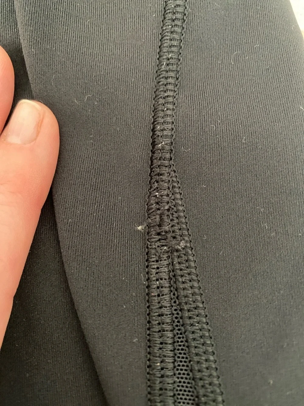 Lululemon Athletica High Waist Mesh Capri Leggings